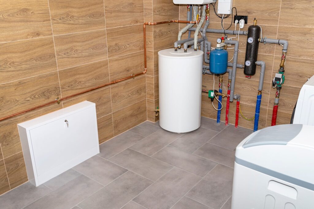 Residential water heater and plumbing system installed in Westminster
